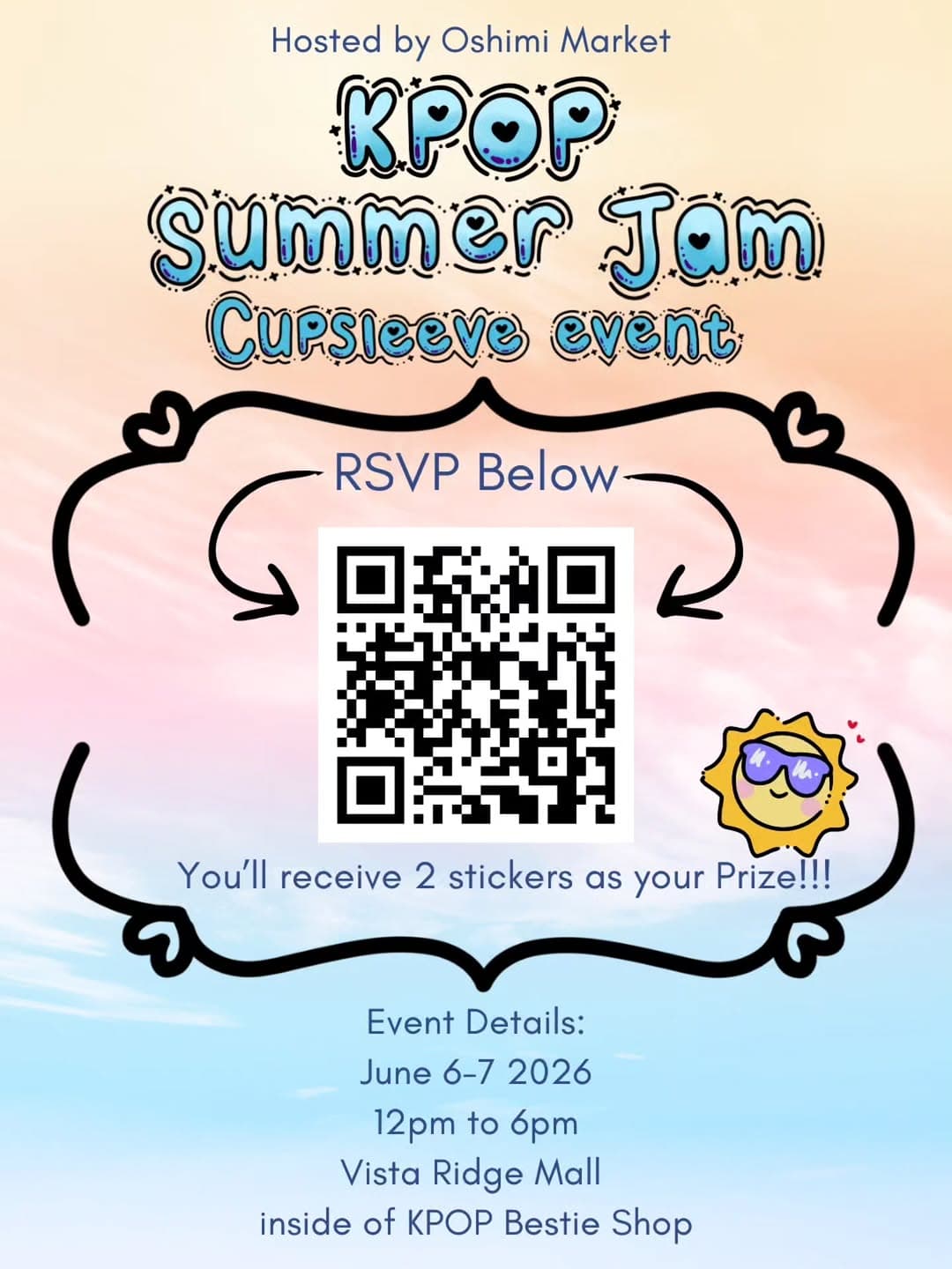 Kpop Summer Jam Cupsleeve Event - Image 2