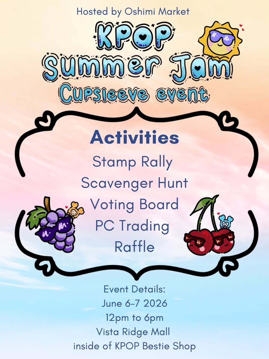 Kpop Summer Jam Cupsleeve Event - Image 3