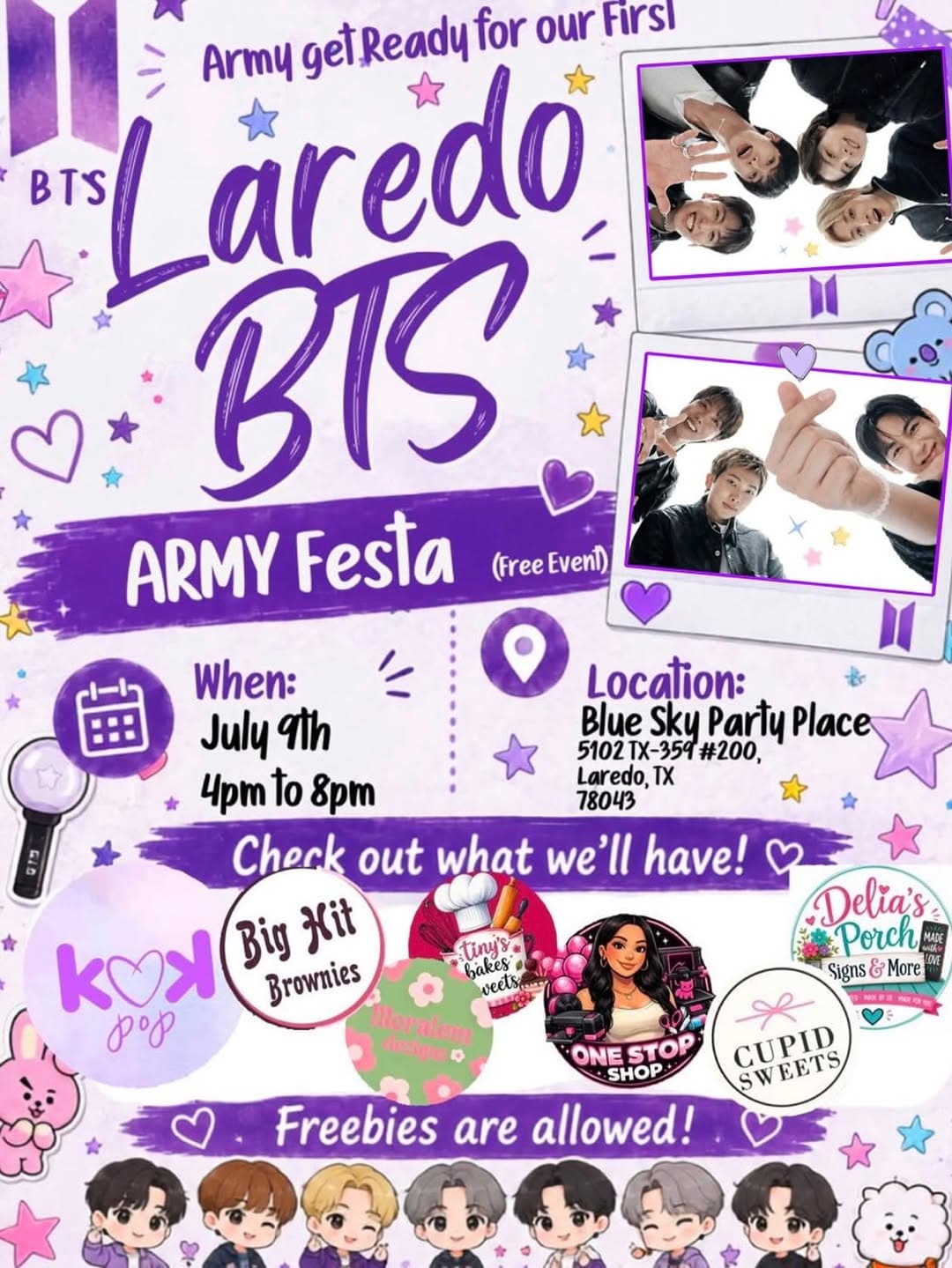 Laredo BTS ARMY Festa