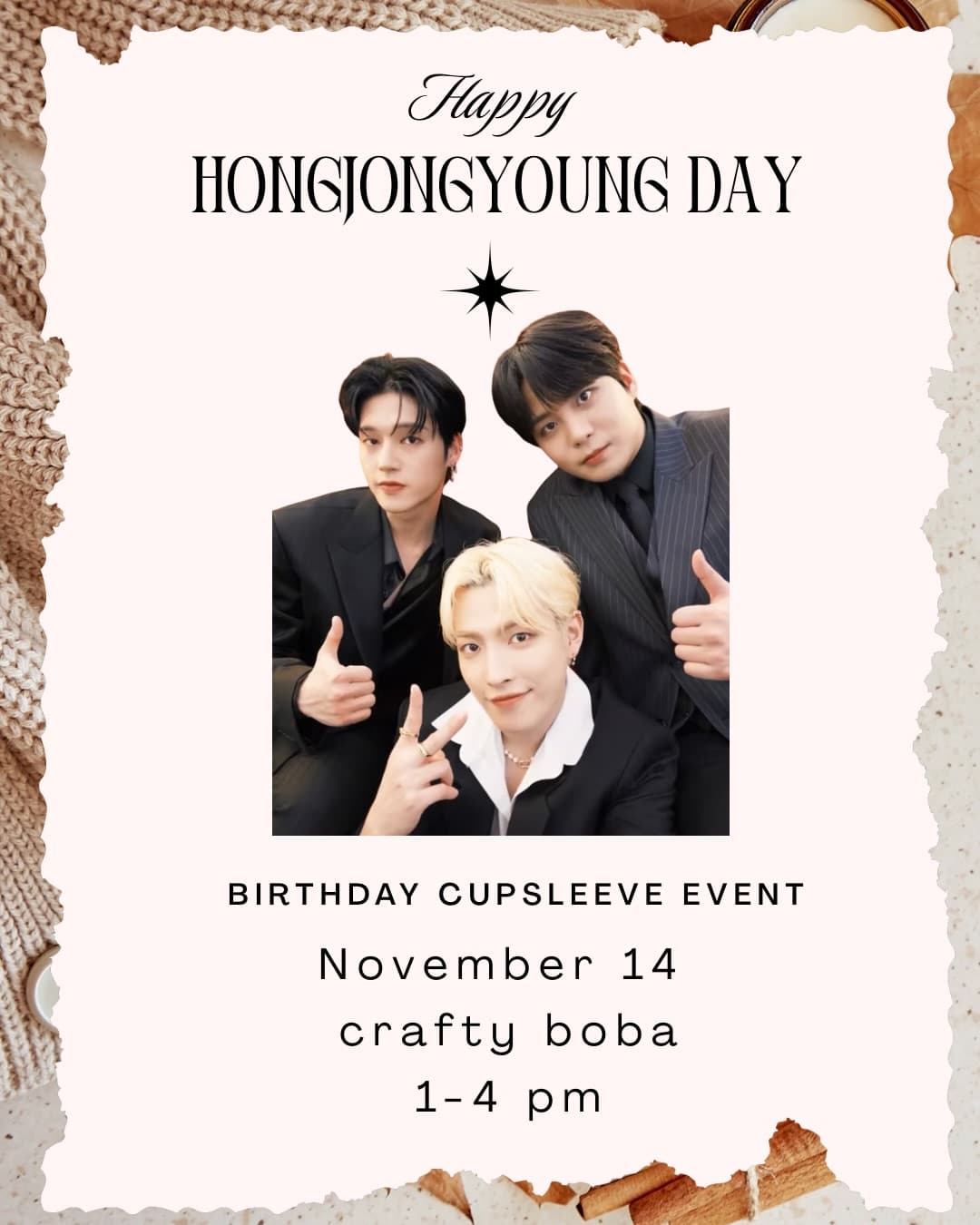 Last Ateez Birthday Cupsleeve Event - Image 1