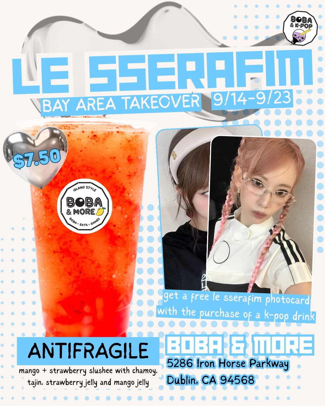 LE SSERAFIM Bay Area Takeover