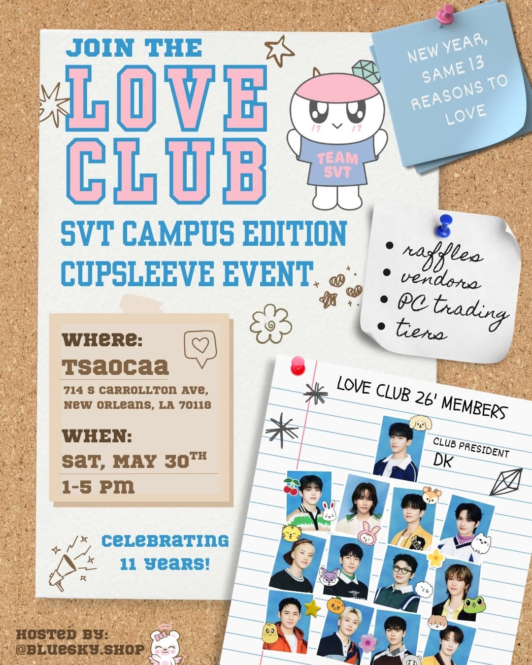 LOVE CLUB Seventeen Cupsleeve Event - Image 1