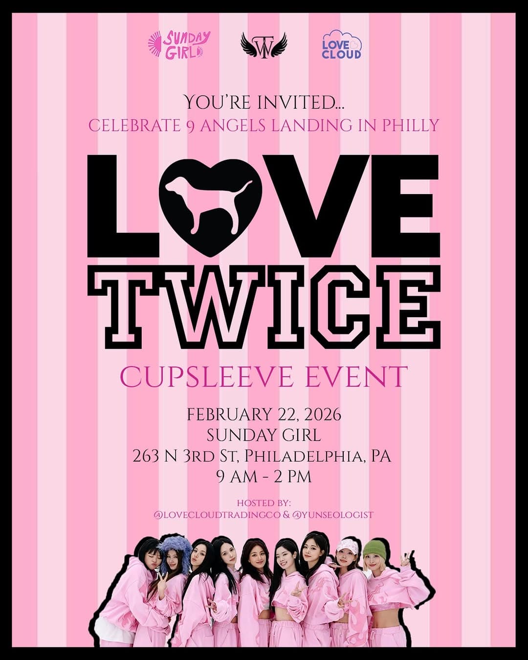 LOVE TWICE CUPSLEEVE EVENT - Image 1