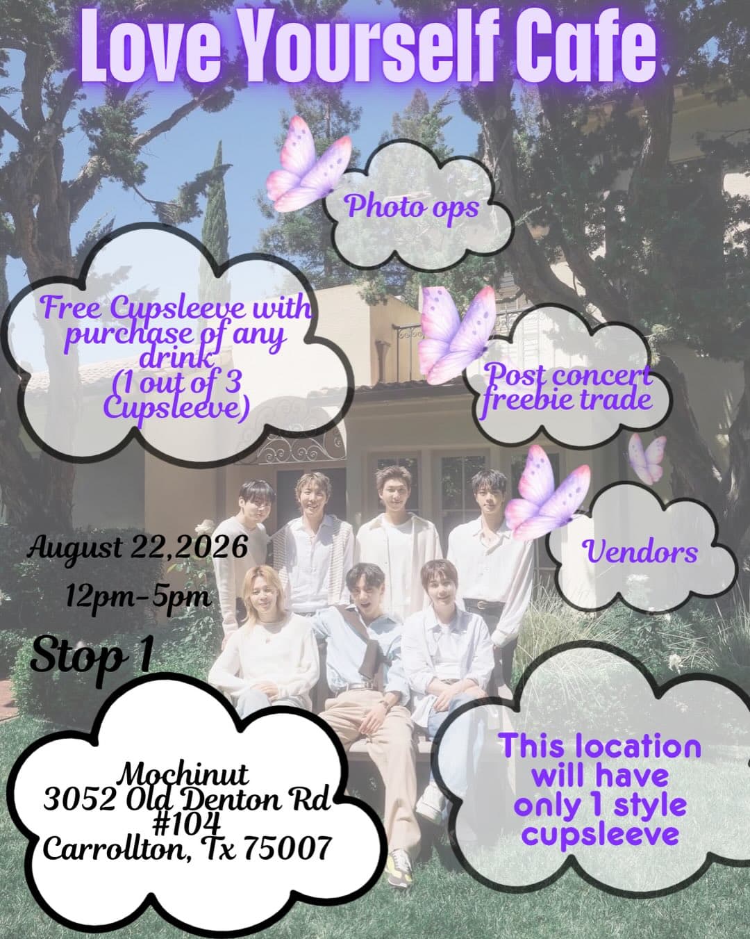 Love Yourself Cafe Stop 1