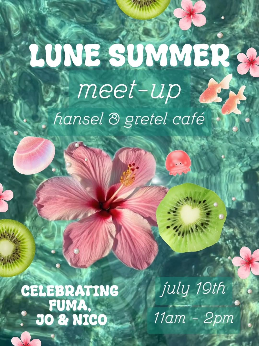 LUNÉ! Jo/Nico/Fuma Summer Meet-up