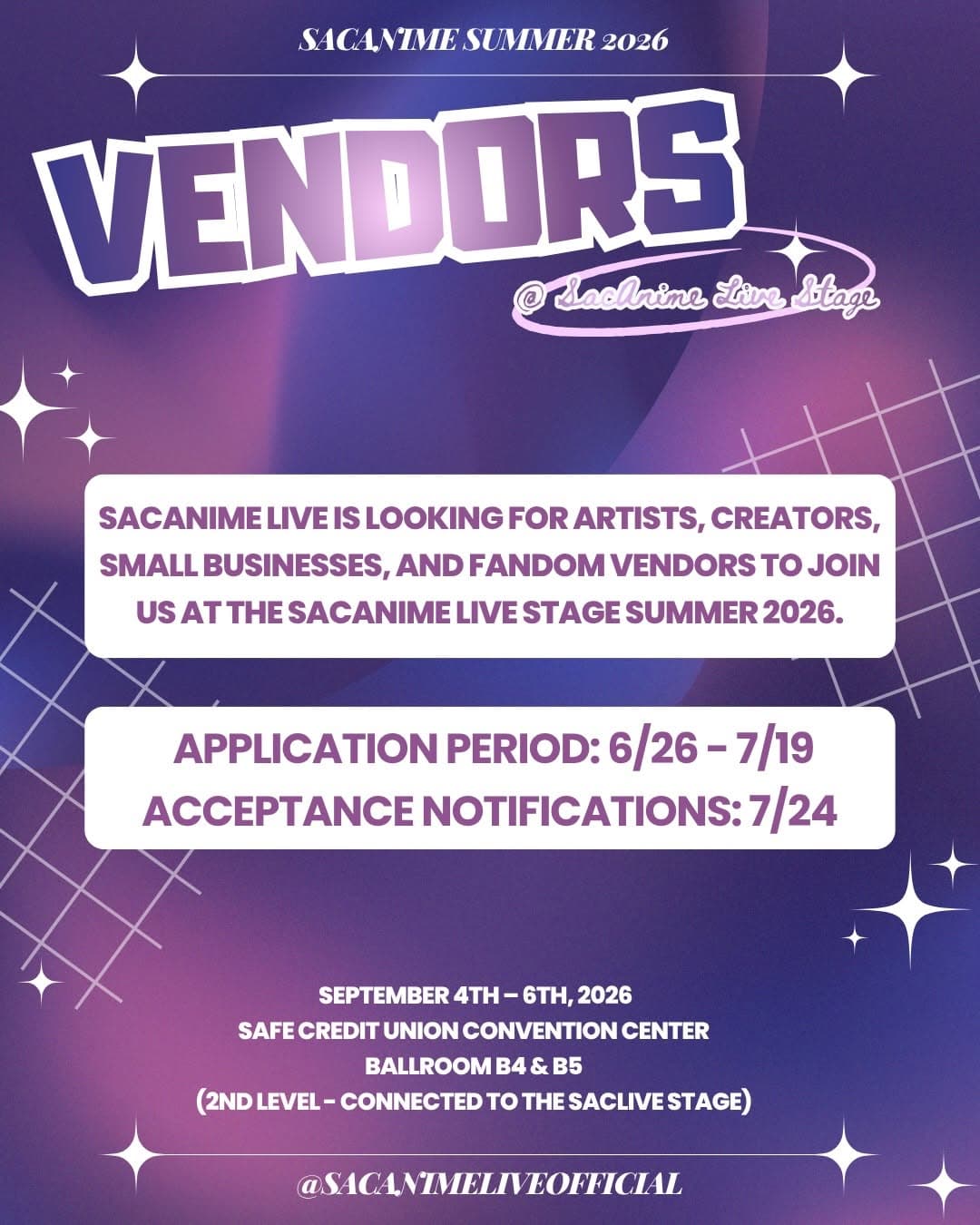 Mini-Mart @ SacAnime Live Stage Summer 2026 - Image 2