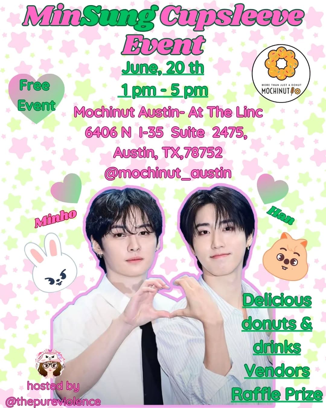 Minsung Cupsleeve Event