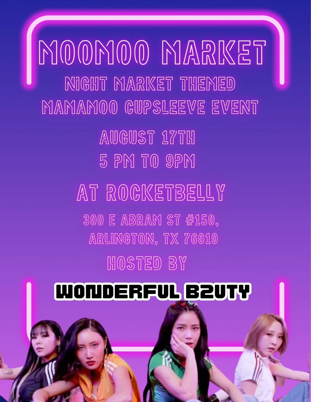 MOOMOO MARKET MAMAMOO CUPSLEEVE EVENT