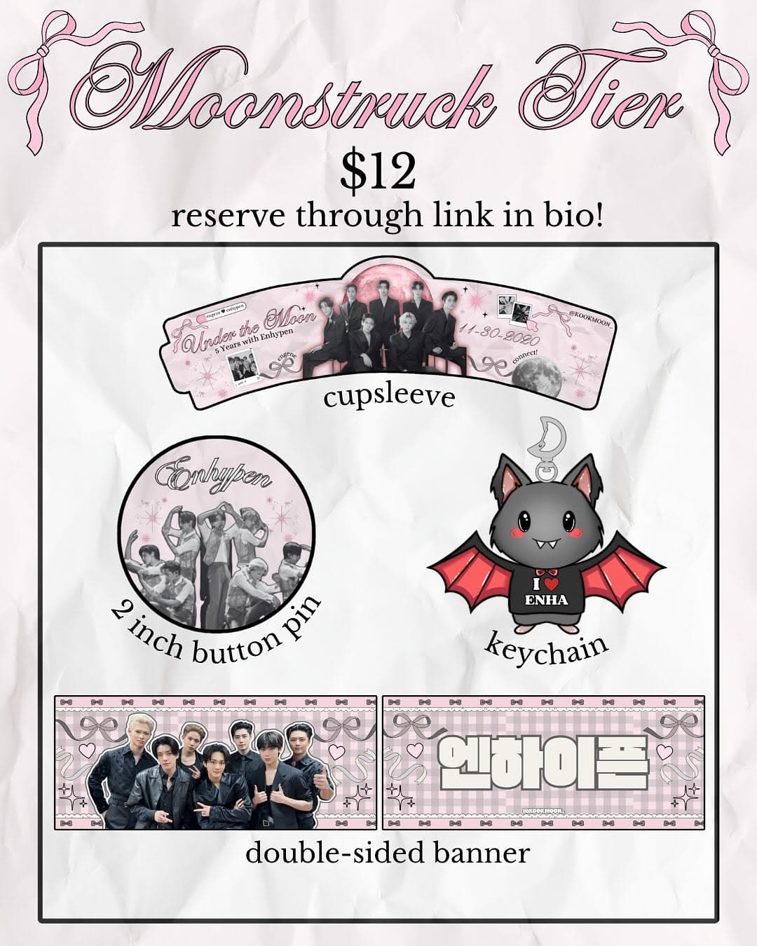 ENHYPEN Under The Moon Cupsleeve Event - Image 2