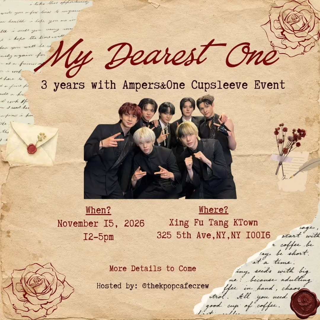 My Dearest One Ampers&One Anniversary Cupsleeve - Image 1