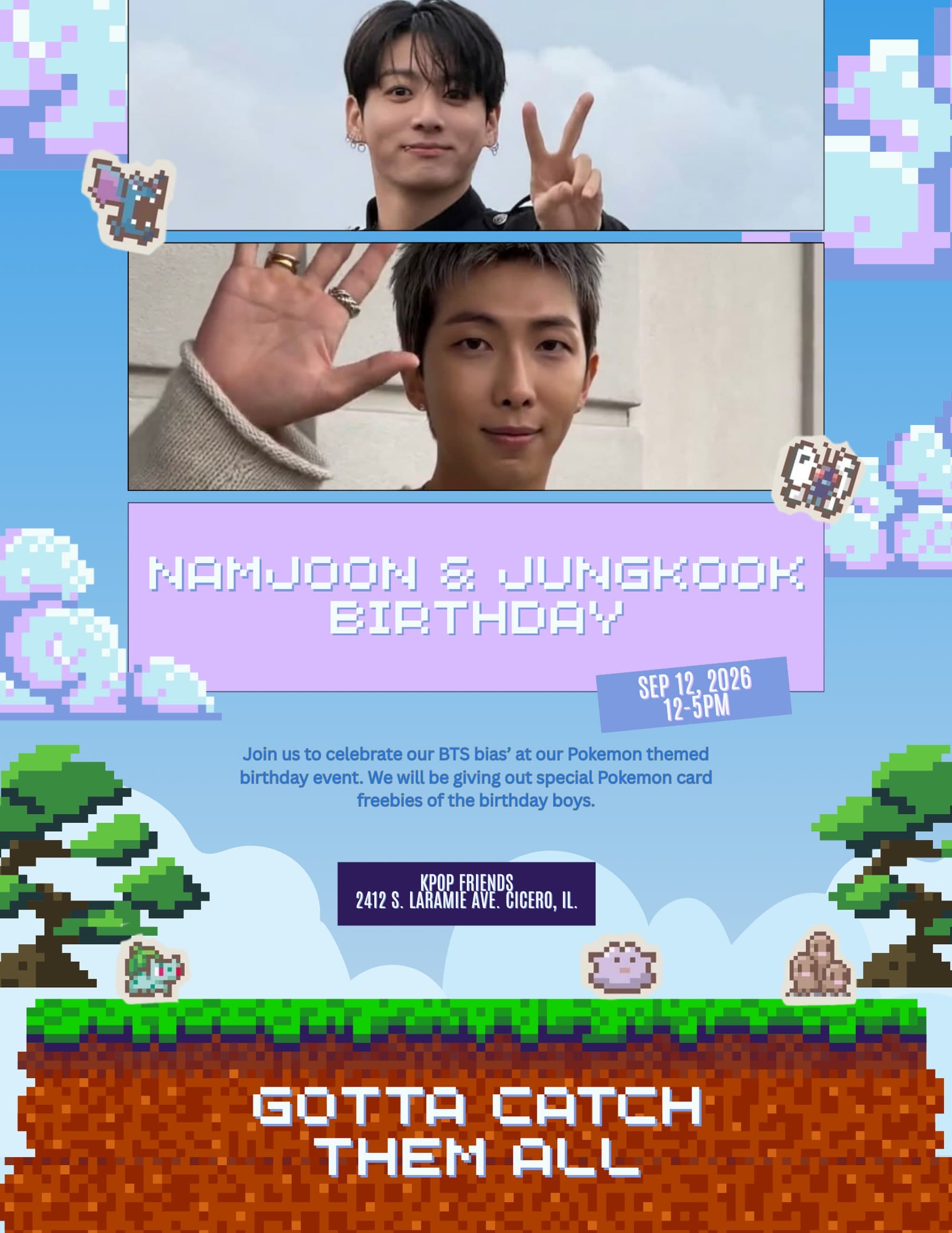 Namjoon & Jungkook Birthday