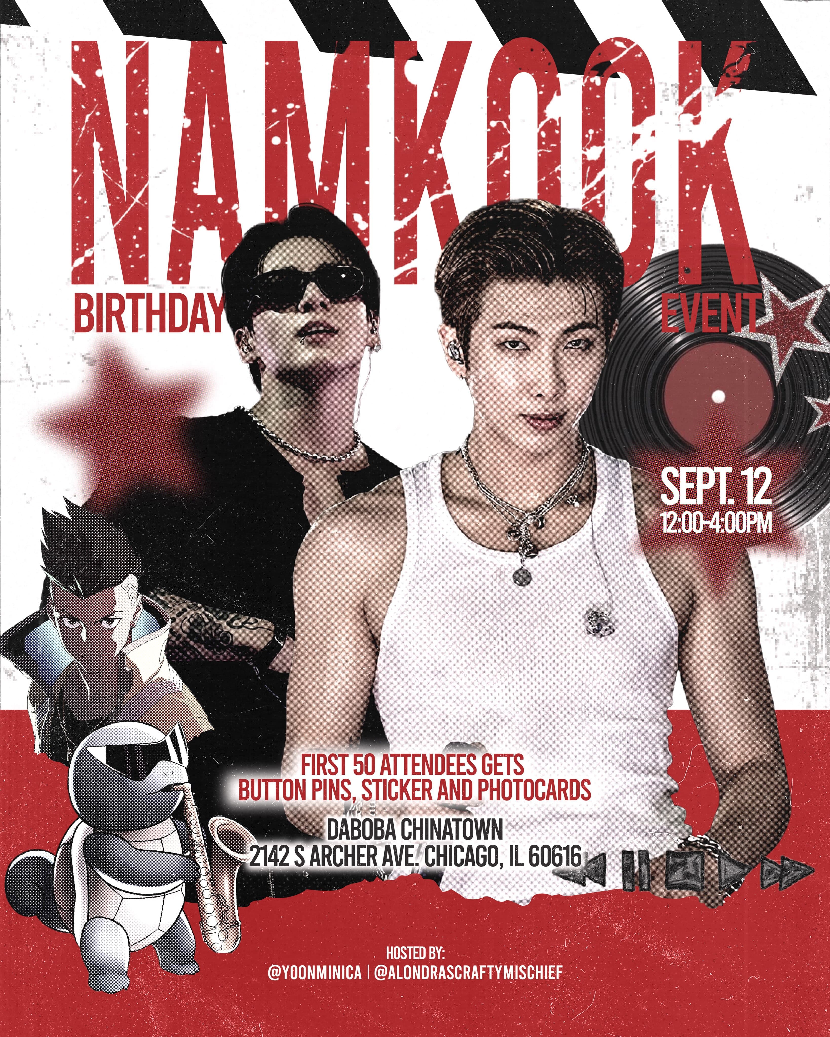 NAMKOOK Birthday Event