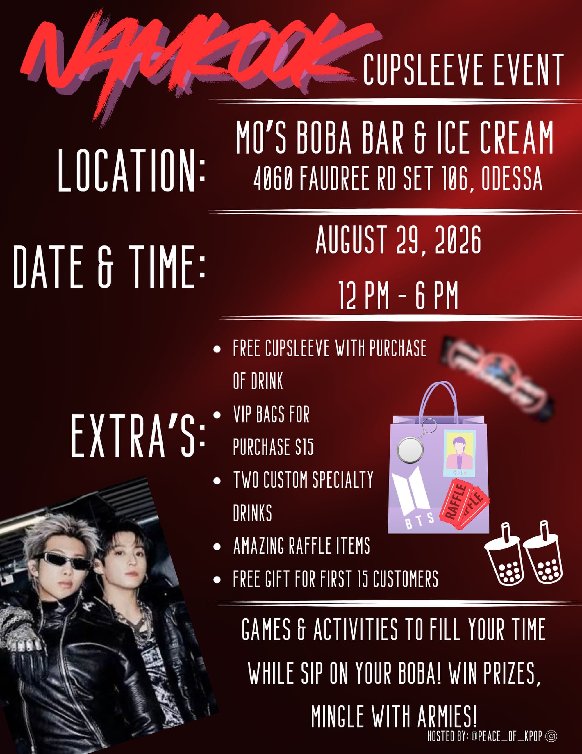 Namkook Cupsleeve Event