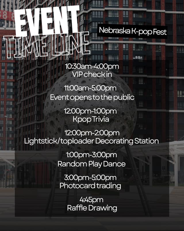 Nebraska K-pop Fest – Ralston, October 24, 2026 | Kpop Tracker