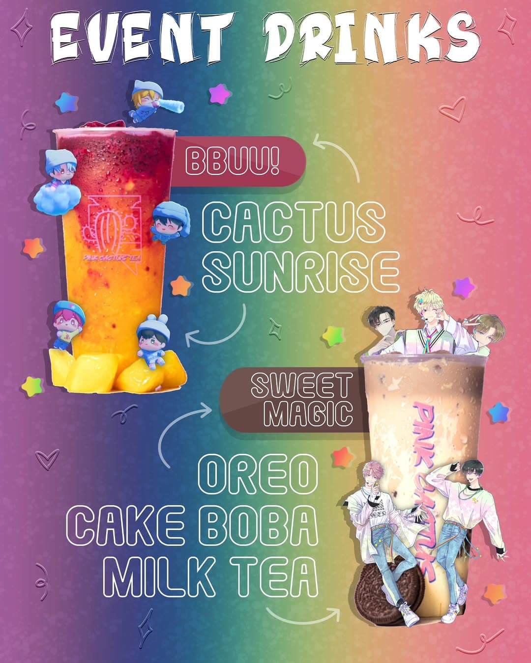 Our Pl/ace a Plave X F/ace pride cupsleeve event - Image 5