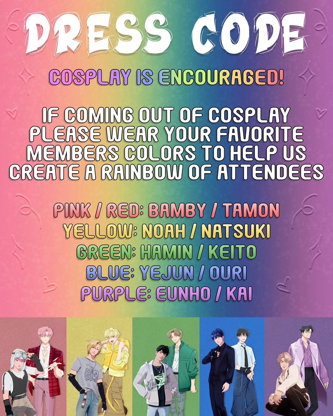 Our Pl/ace a Plave X F/ace pride cupsleeve event - Image 2