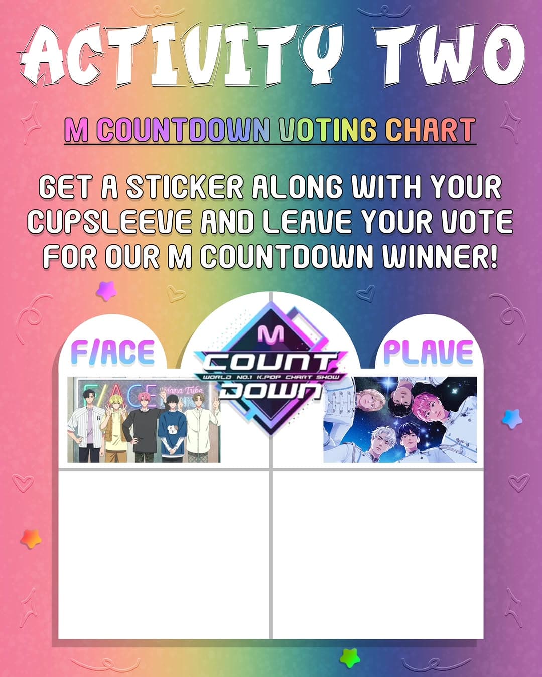 Our Pl/ace a Plave X F/ace pride cupsleeve event - Image 7