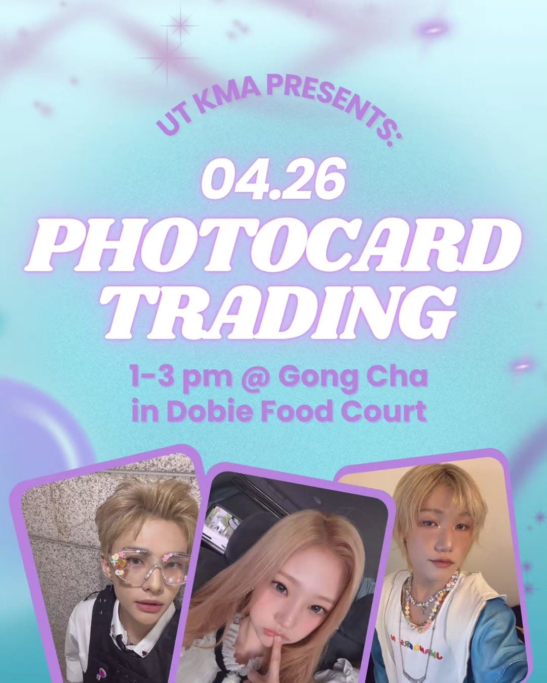 Photocard Trading and Deco Event - Cover image