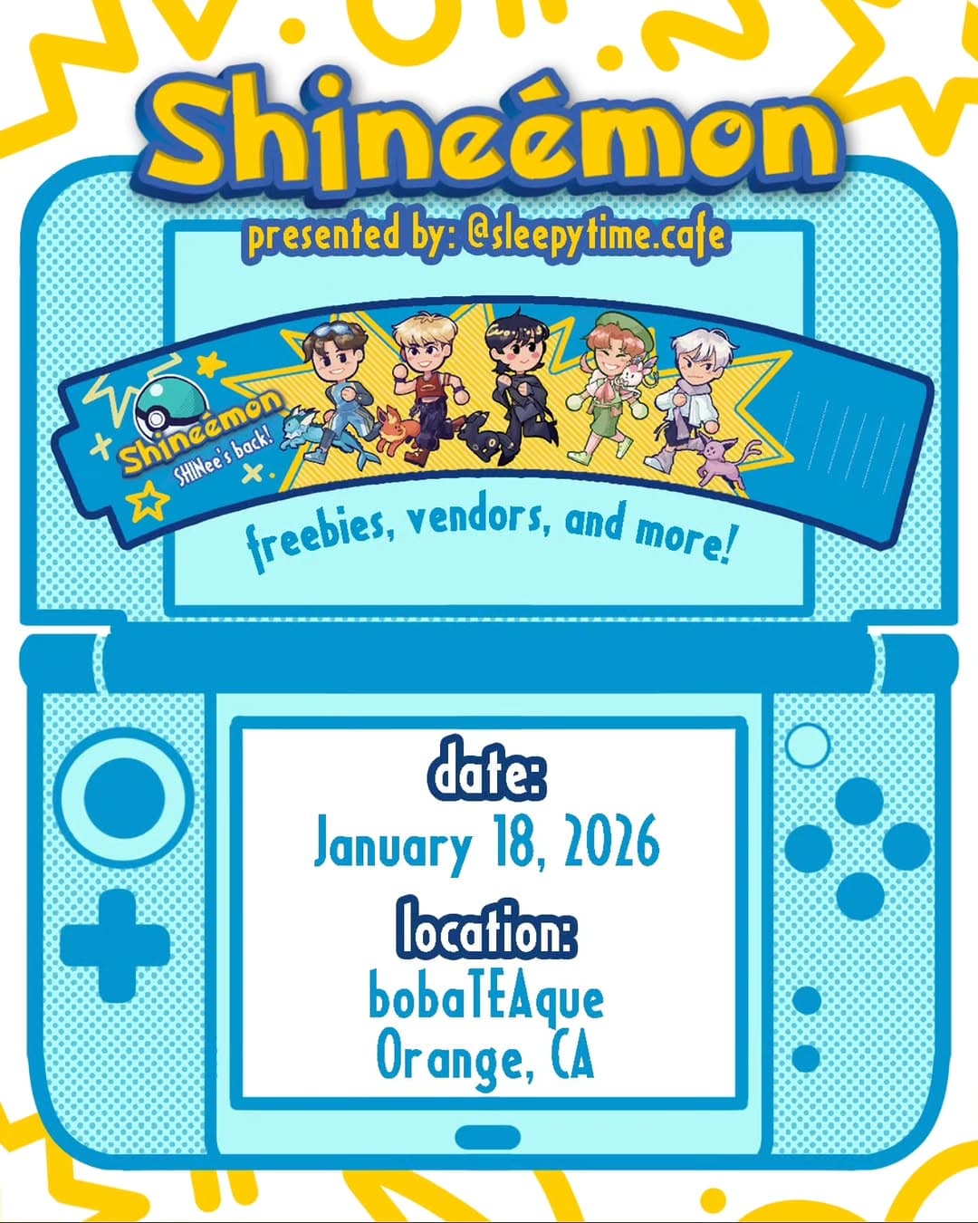 Poke x SHINee cupsleeve event - Image 1