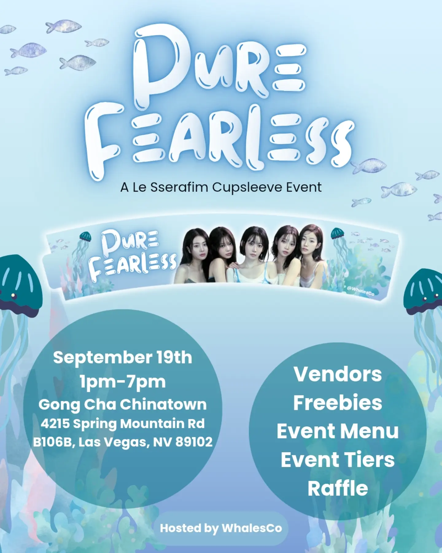 Pure Fearless a Le Sserafim Cupsleeve Event