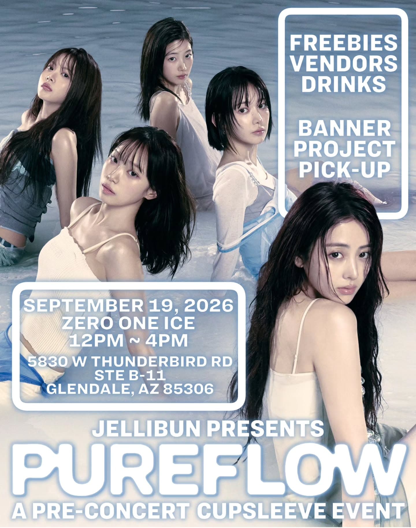 PUREFLOW Pre-Concert Cupsleeve Event
