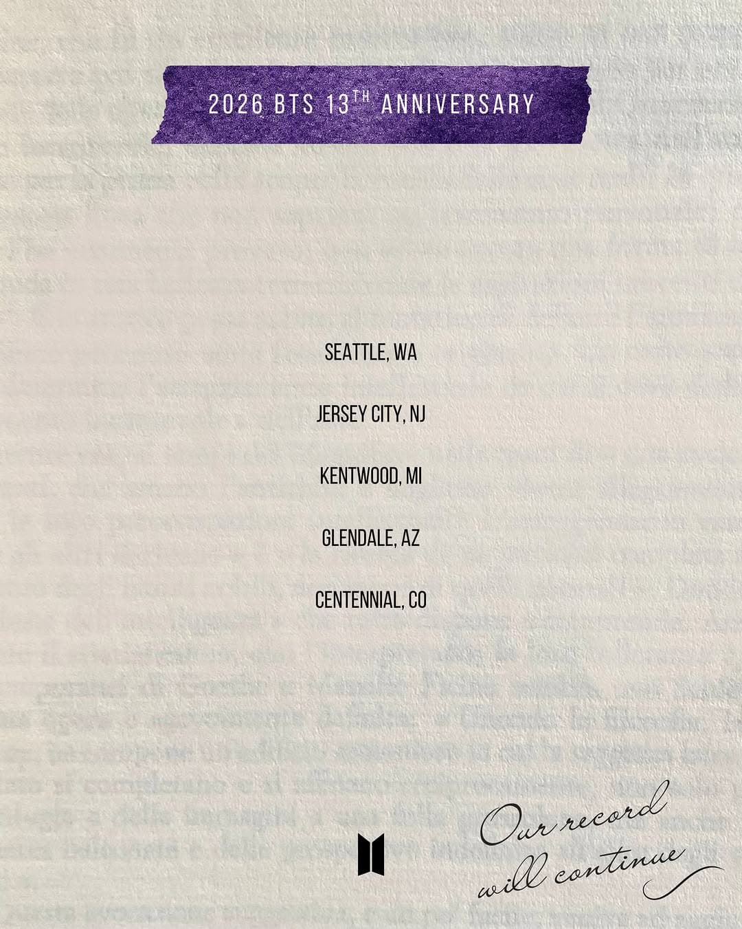 Purple Archive - BTS 13th Anniversary - Image 3