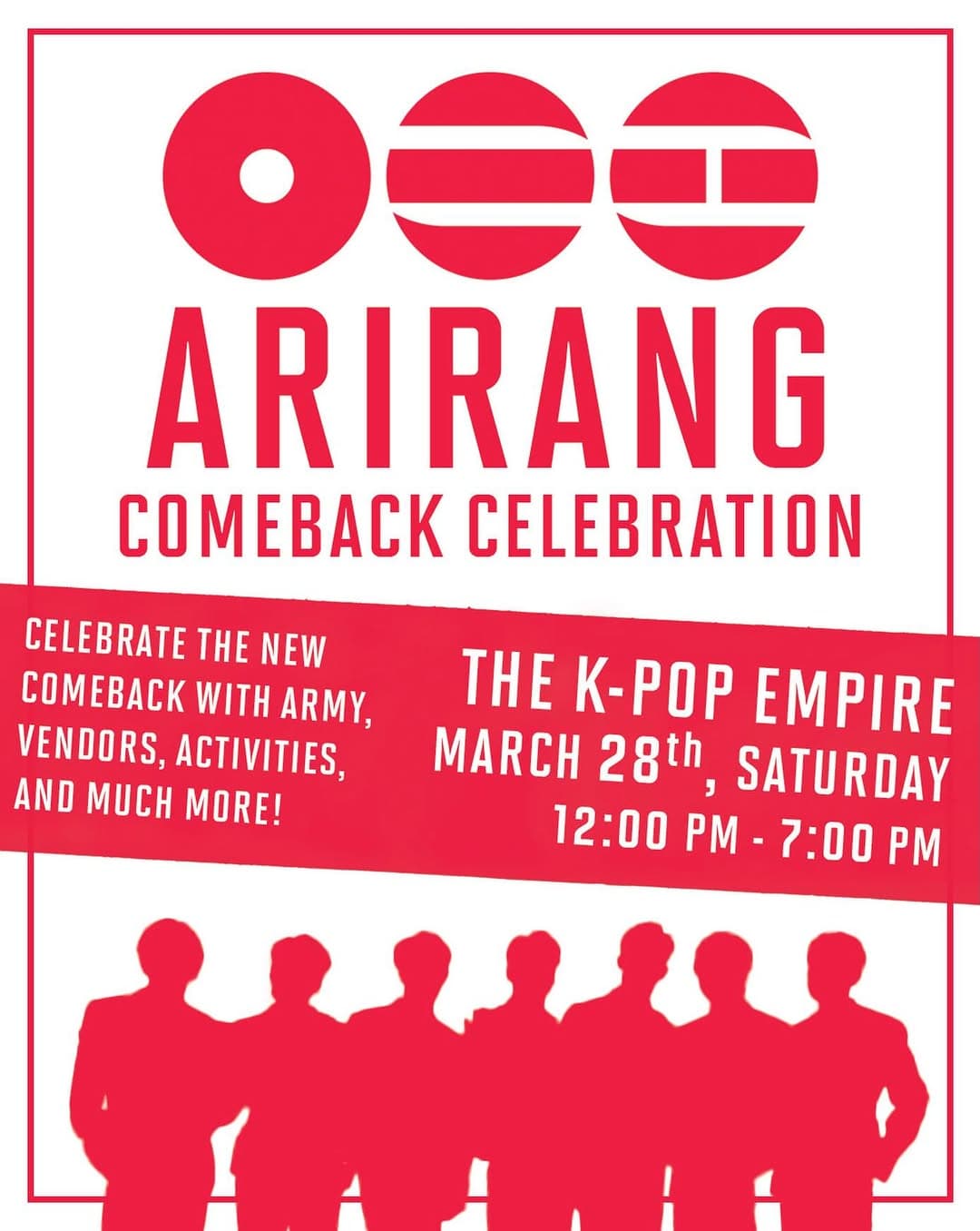 ARIRANG COMEBACK CELEBRATION - Image 1
