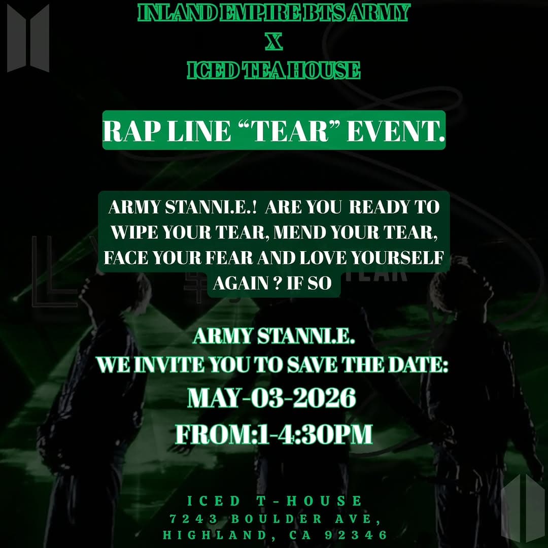 Rap Line "Tear" event - Cover image