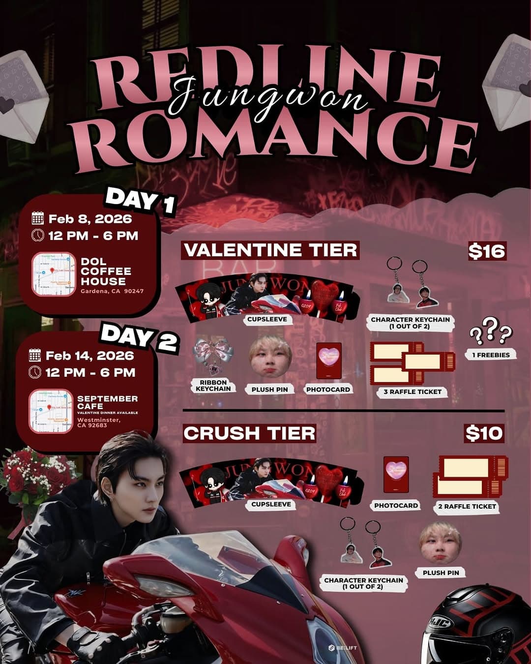 REDLINE ROMANCE: Jungwon DAY 2 - Image 1