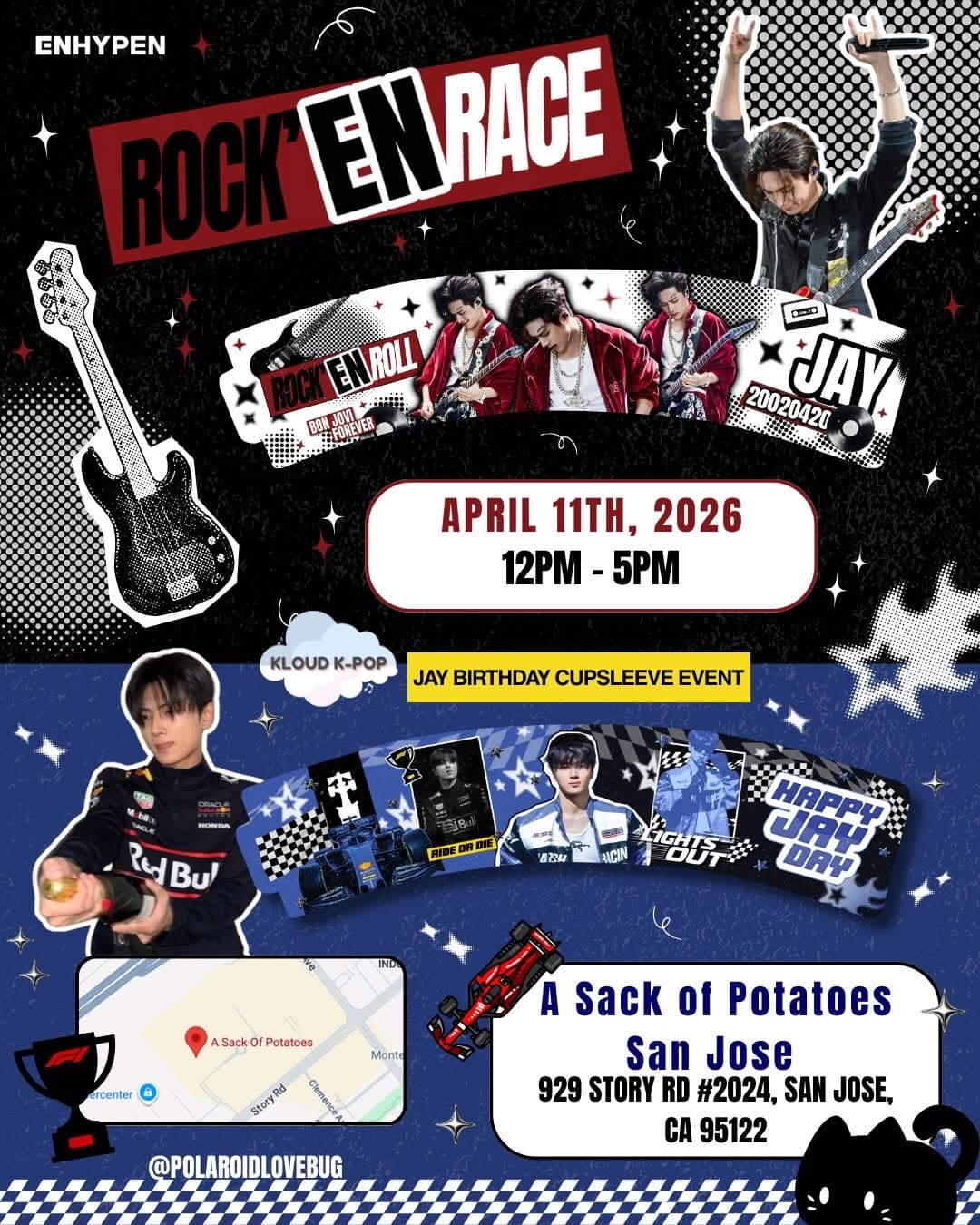 Rock’En’Race Enhypen Jay birthday - Image 1