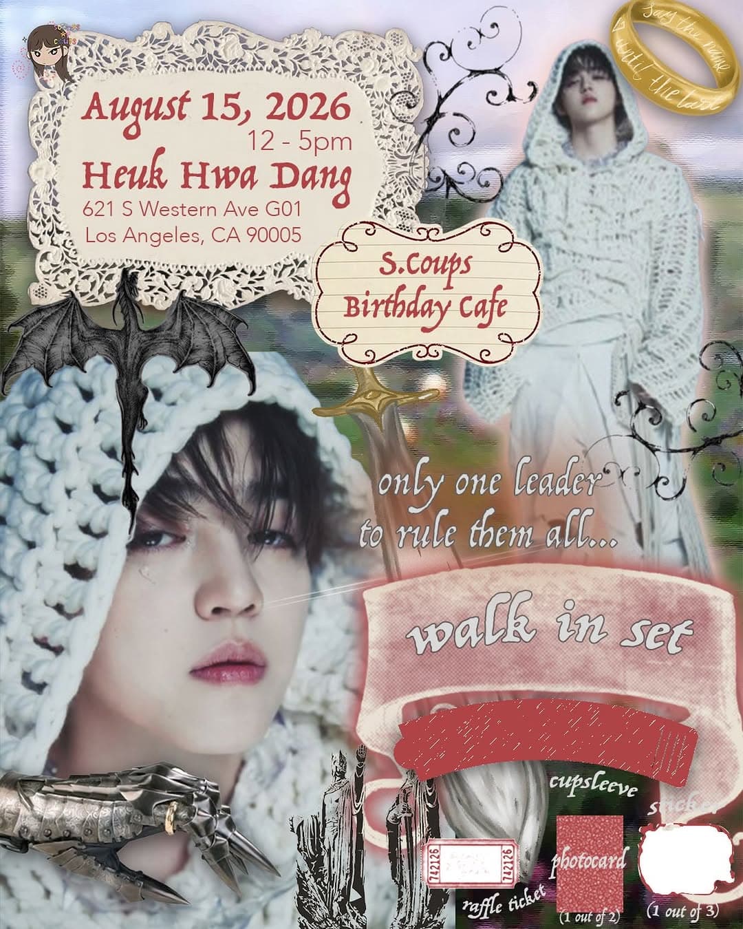 S.Coups Birthday Cafe