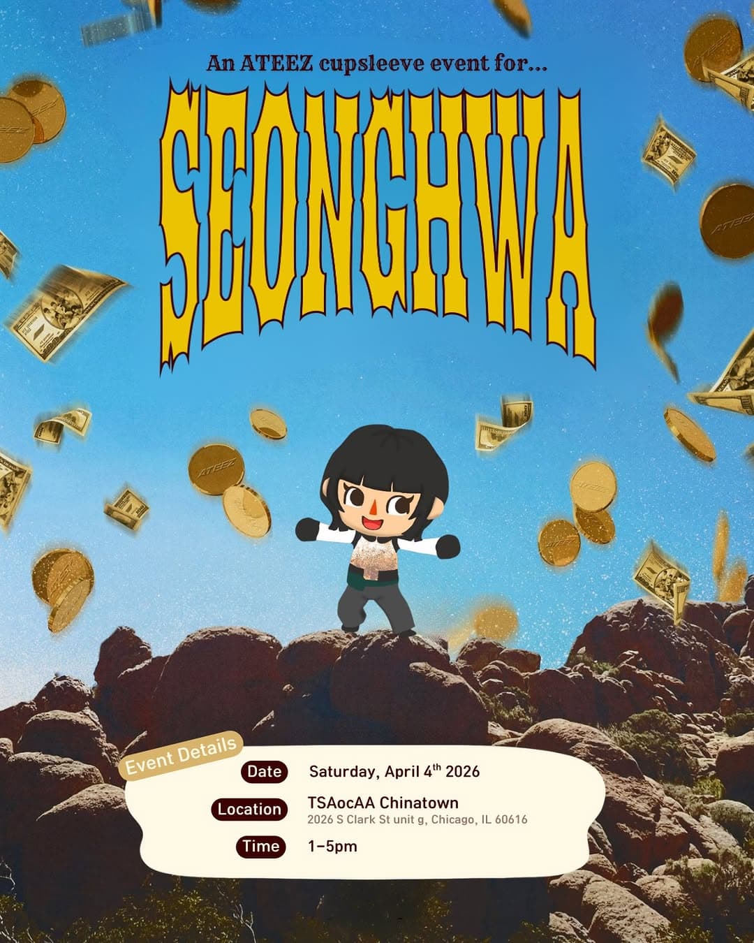 Seonghwa Crossing 2.0 Cupsleeve Event In CHICAGO - Cover image