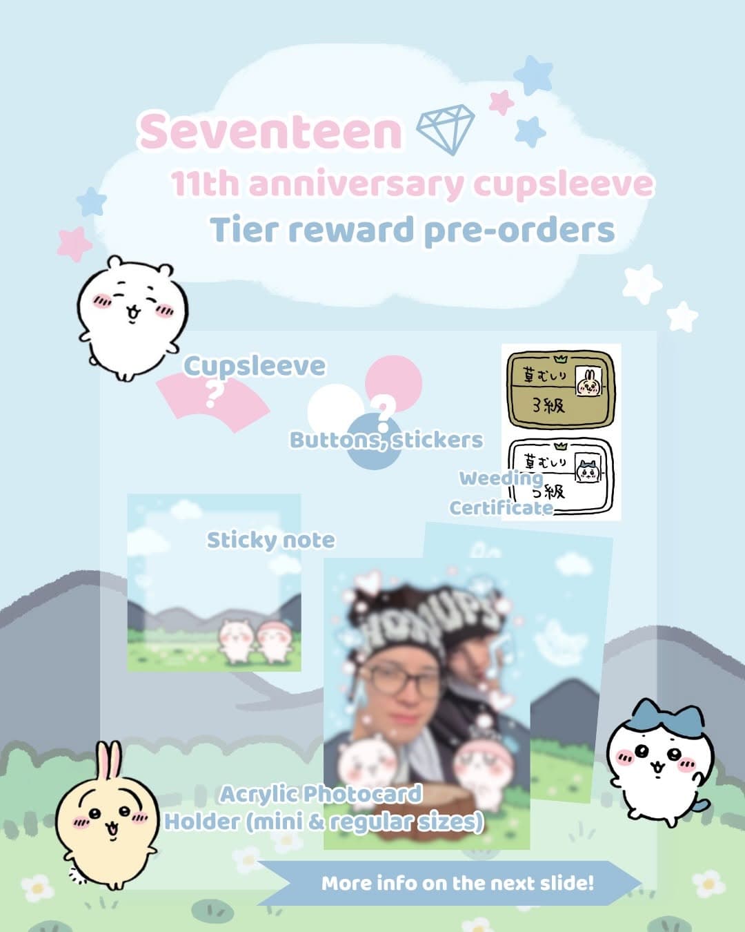 Seventeen 11 year Anniversary Cupsleeve - Image 2