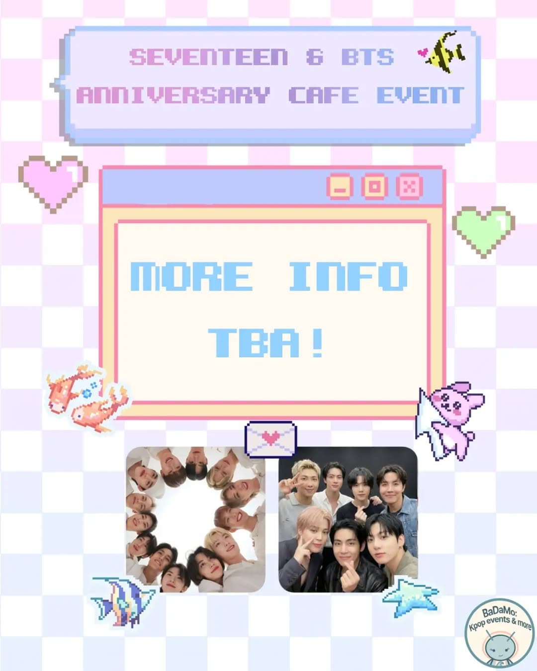 Seventeen and BTS's Anniversary Cafe Event - Image 2
