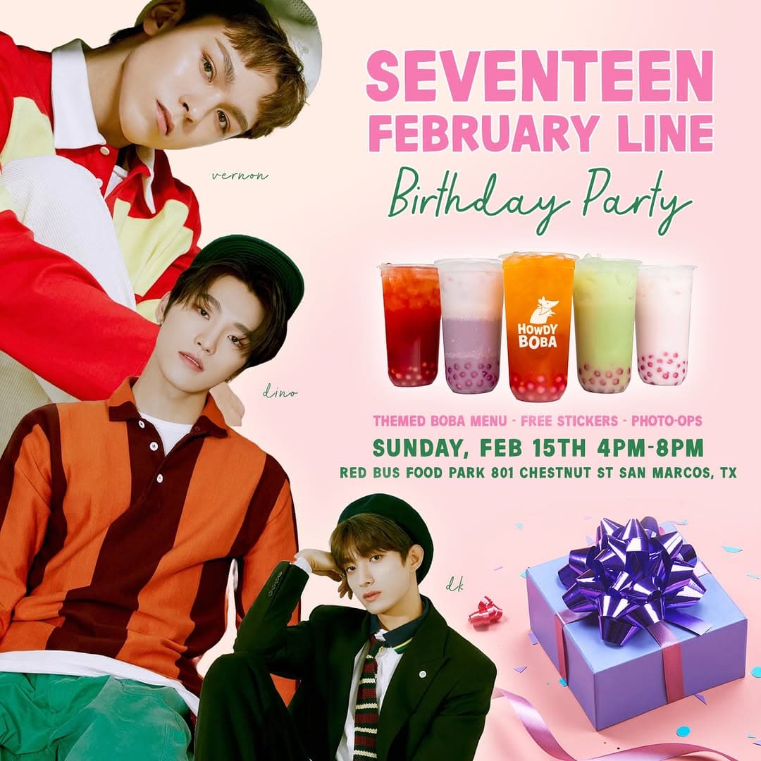 Seventeen February Line Birthday Party - Cover image