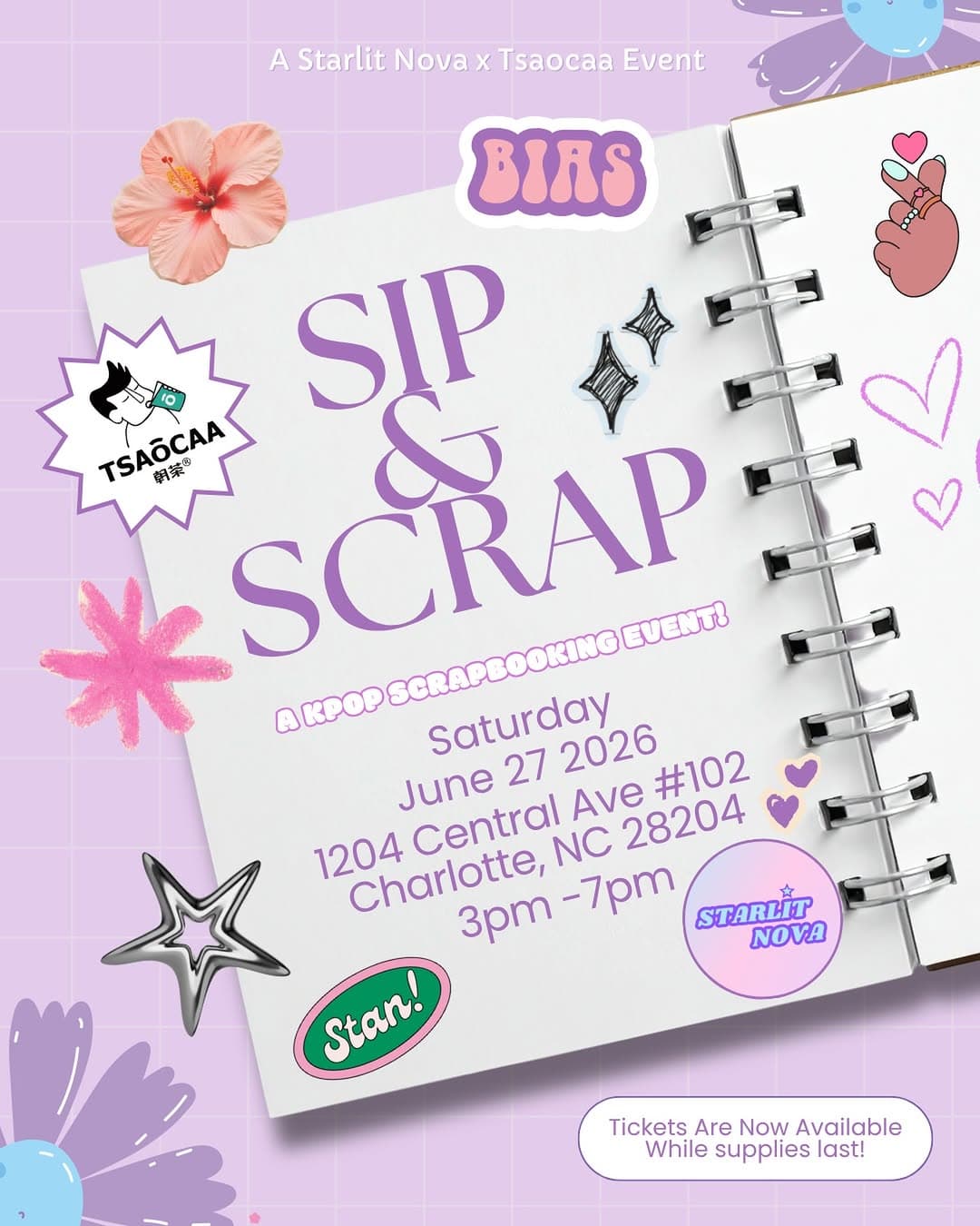 Sip & Scrap - Cover image