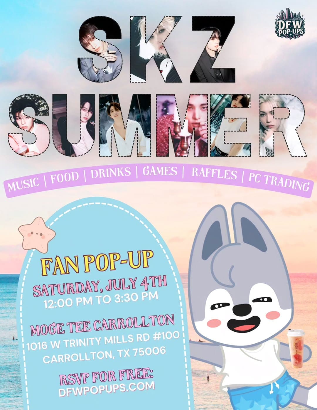 SKZ Summer Fan Pop-Up