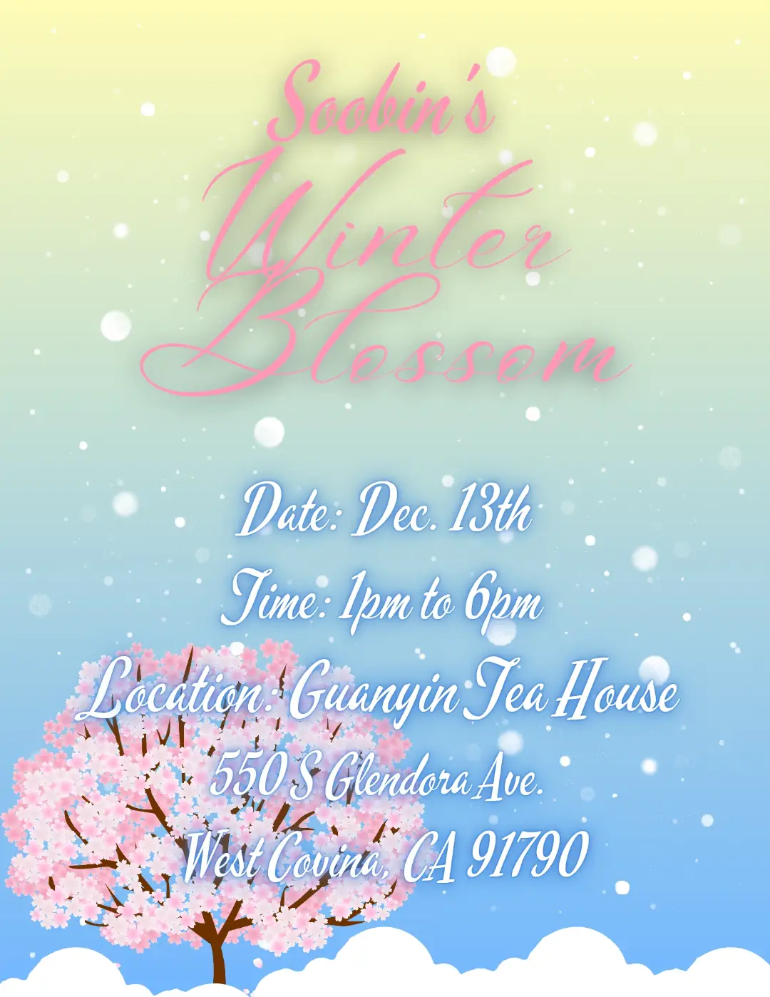Soobin's Winter Blossom
