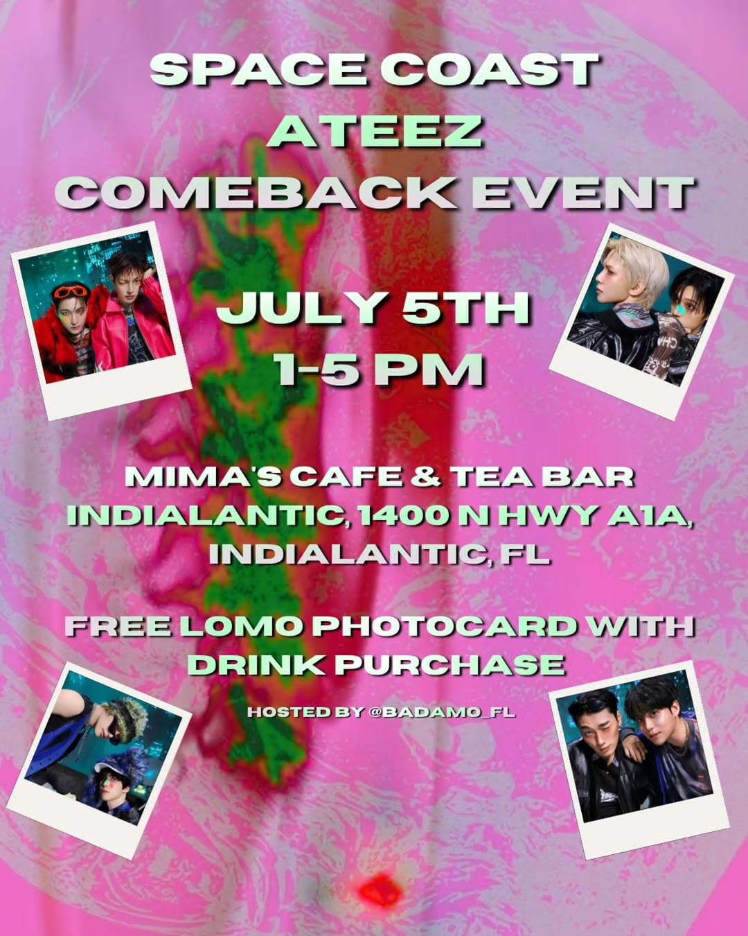 Space Coast Ateez comeback event