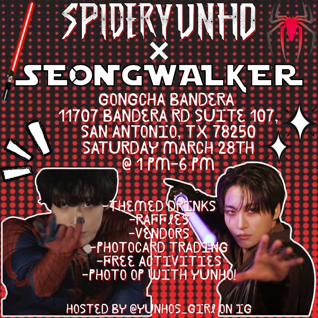 SPIDERYUNHO x SEONGWALKER BDAY EVENT - Image 1