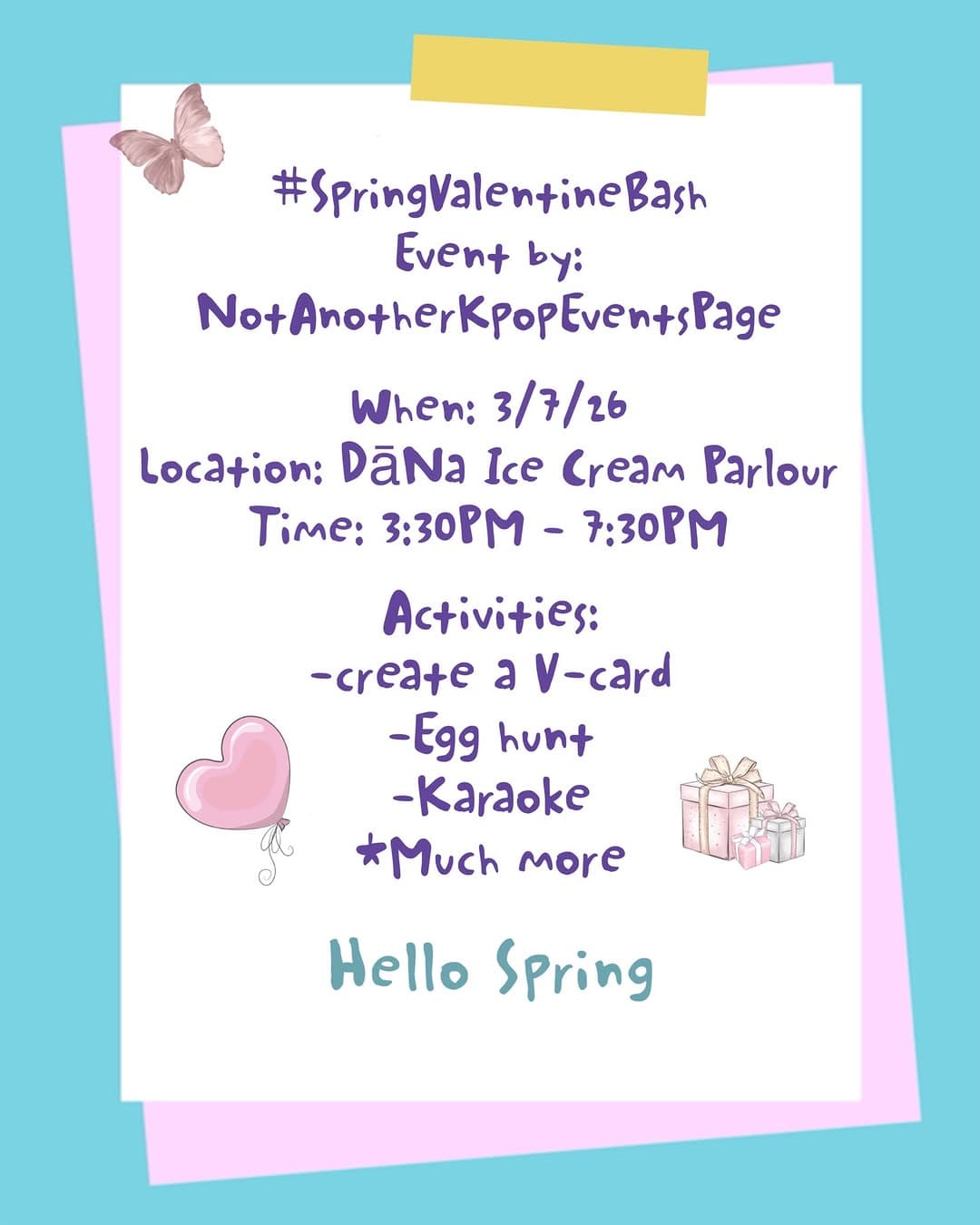 Spring Valentine Bash - Cover image