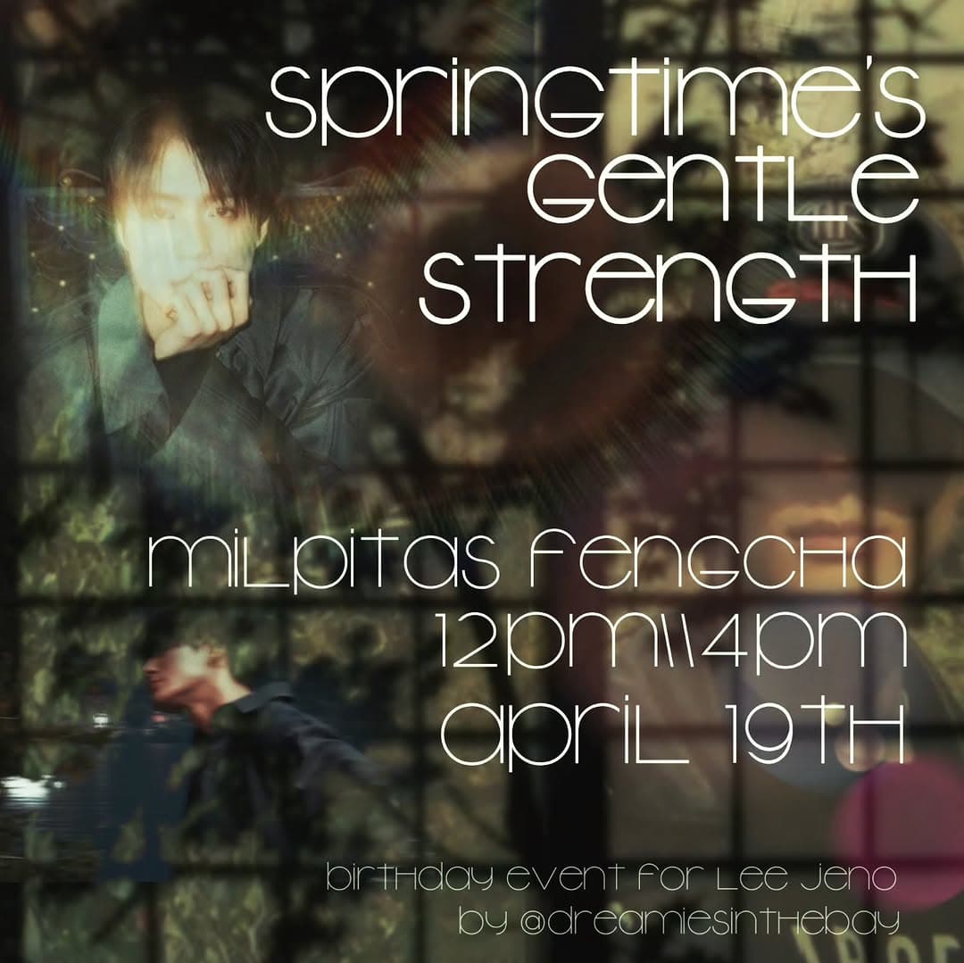 Springtime's Gentle Strength Lee Jeno Birthday - Image 1