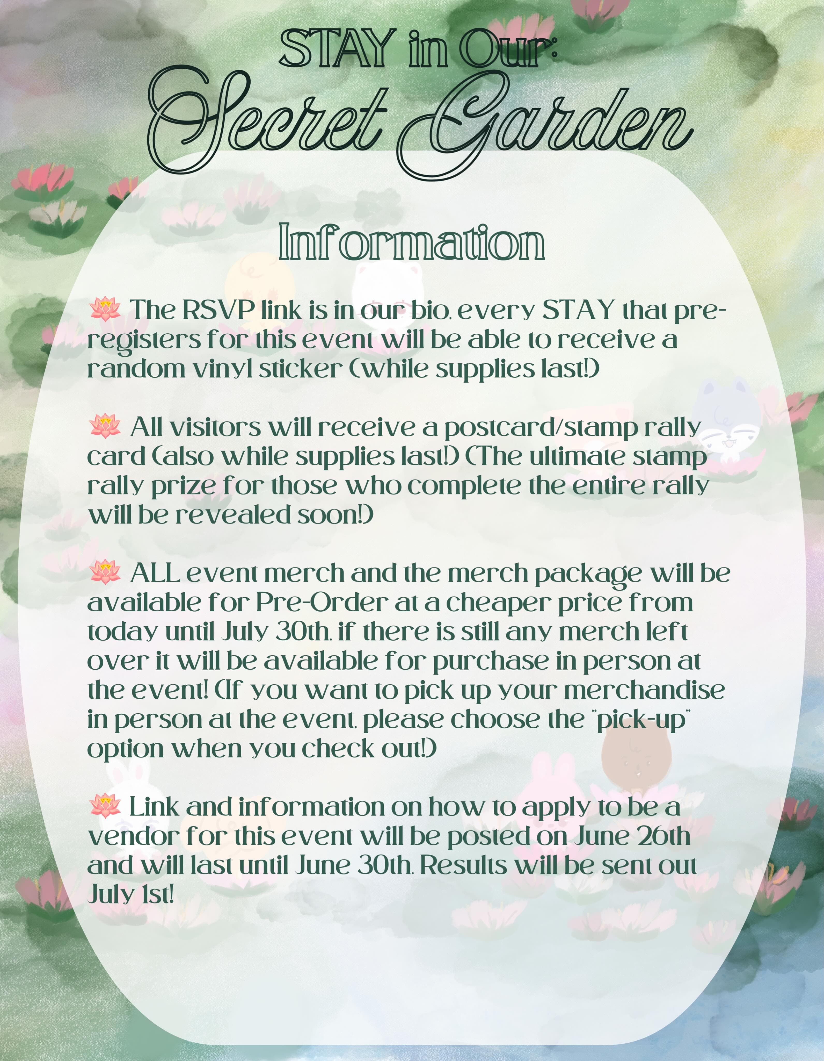 STAY in Our: Secret Garden - Image 2