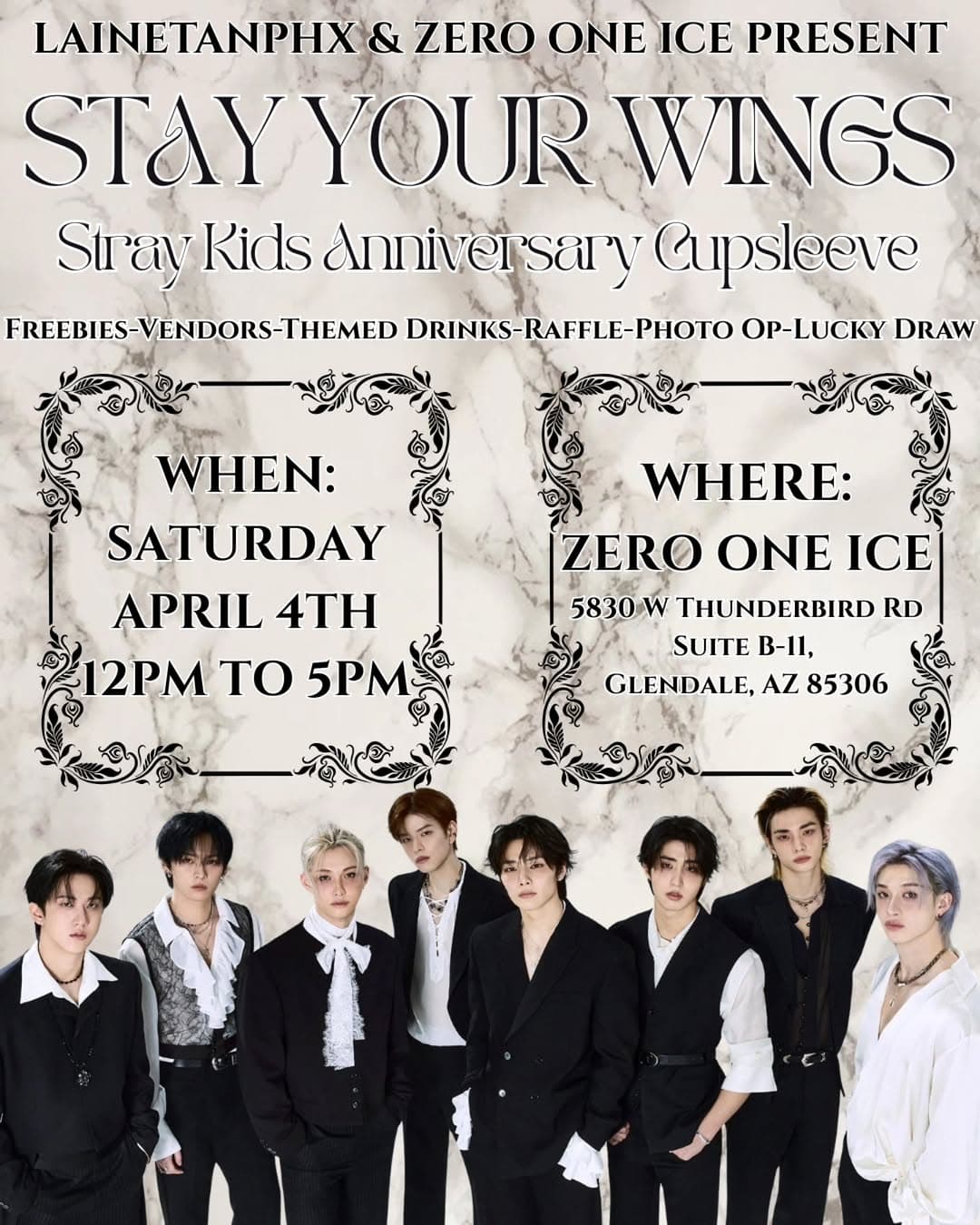 STAY YOUR WINGS SKZ ANNIVERSARY CUPSLEEVE - Cover image
