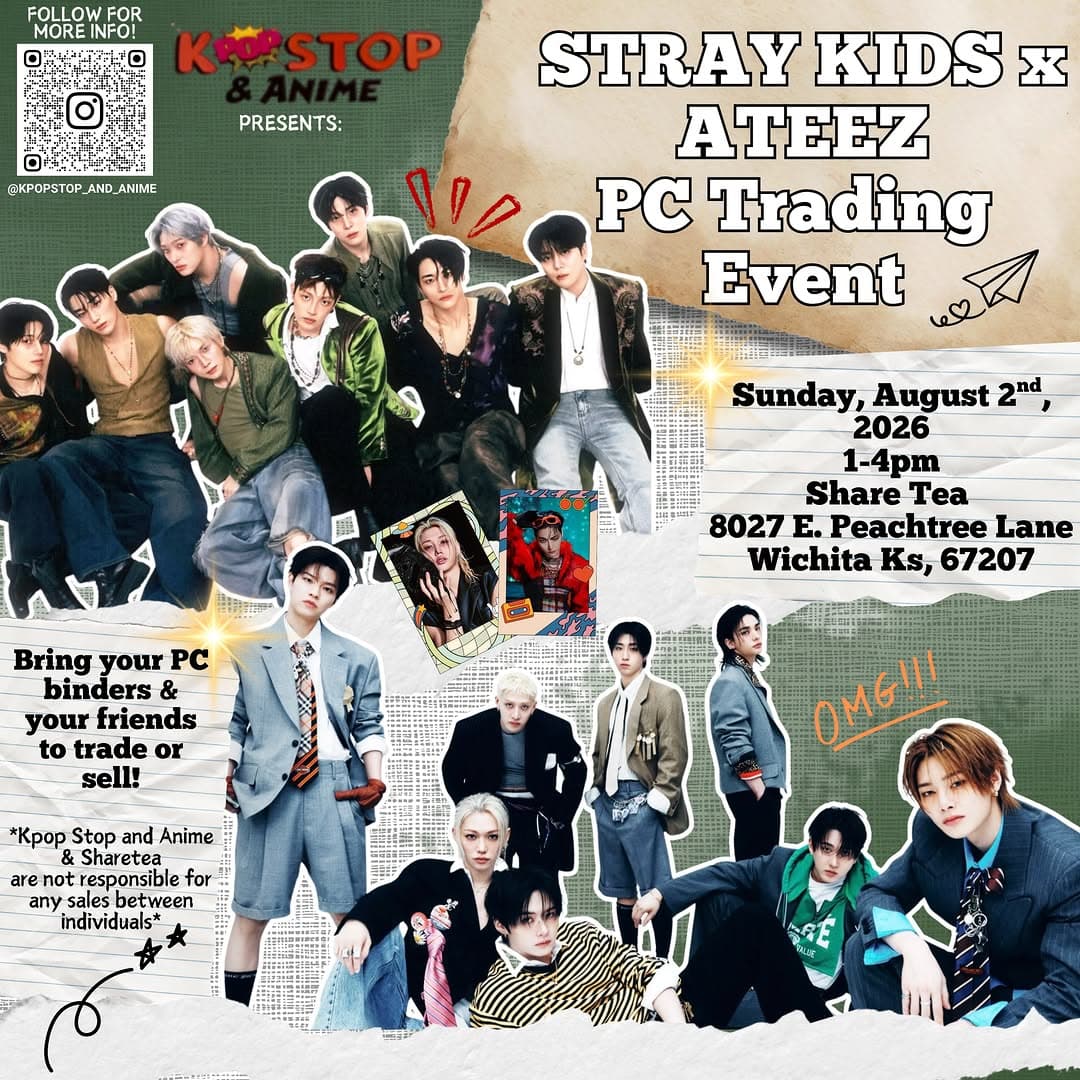 STRAY KIDS x ATEEZ PC Trading Event