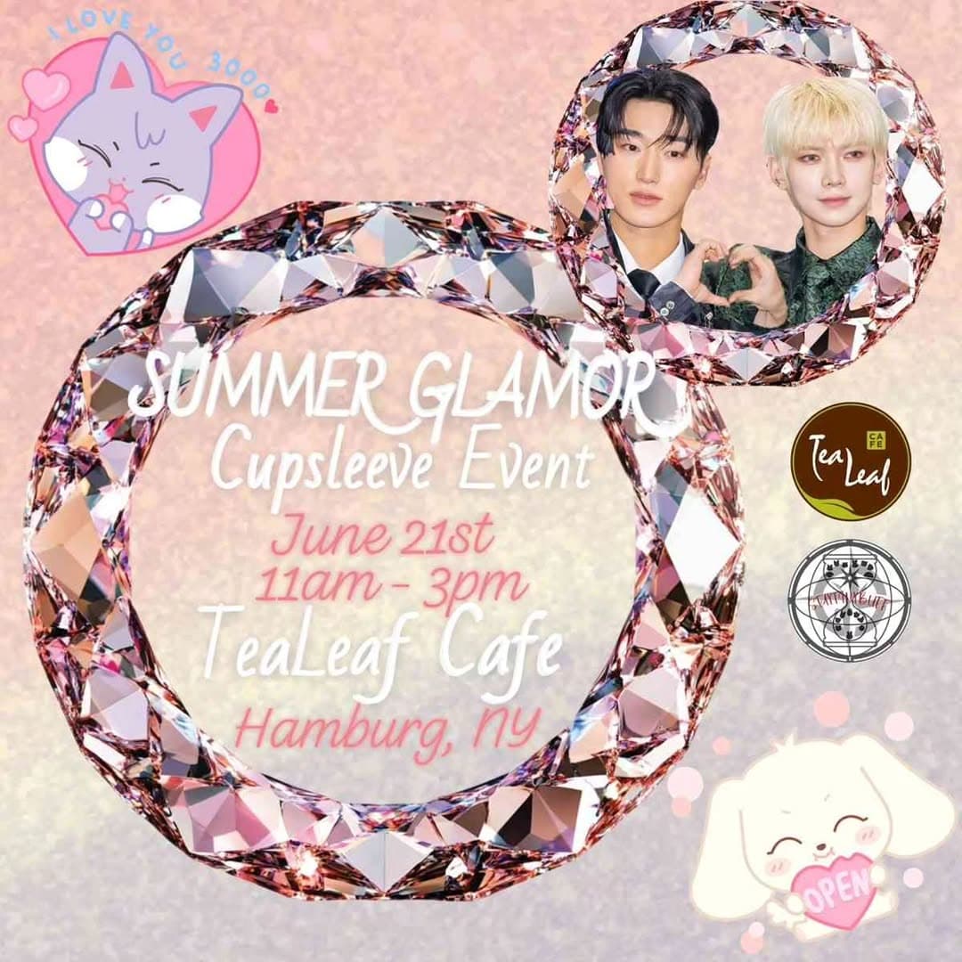 Summer Glamor Birthday Cupsleeve event