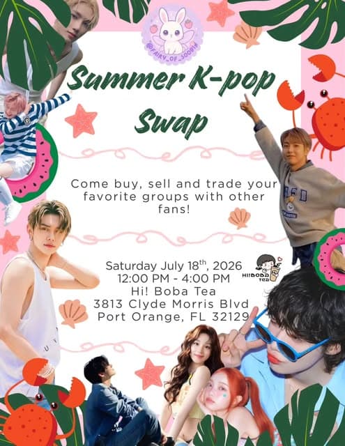 SUMMER K-POP SWAP