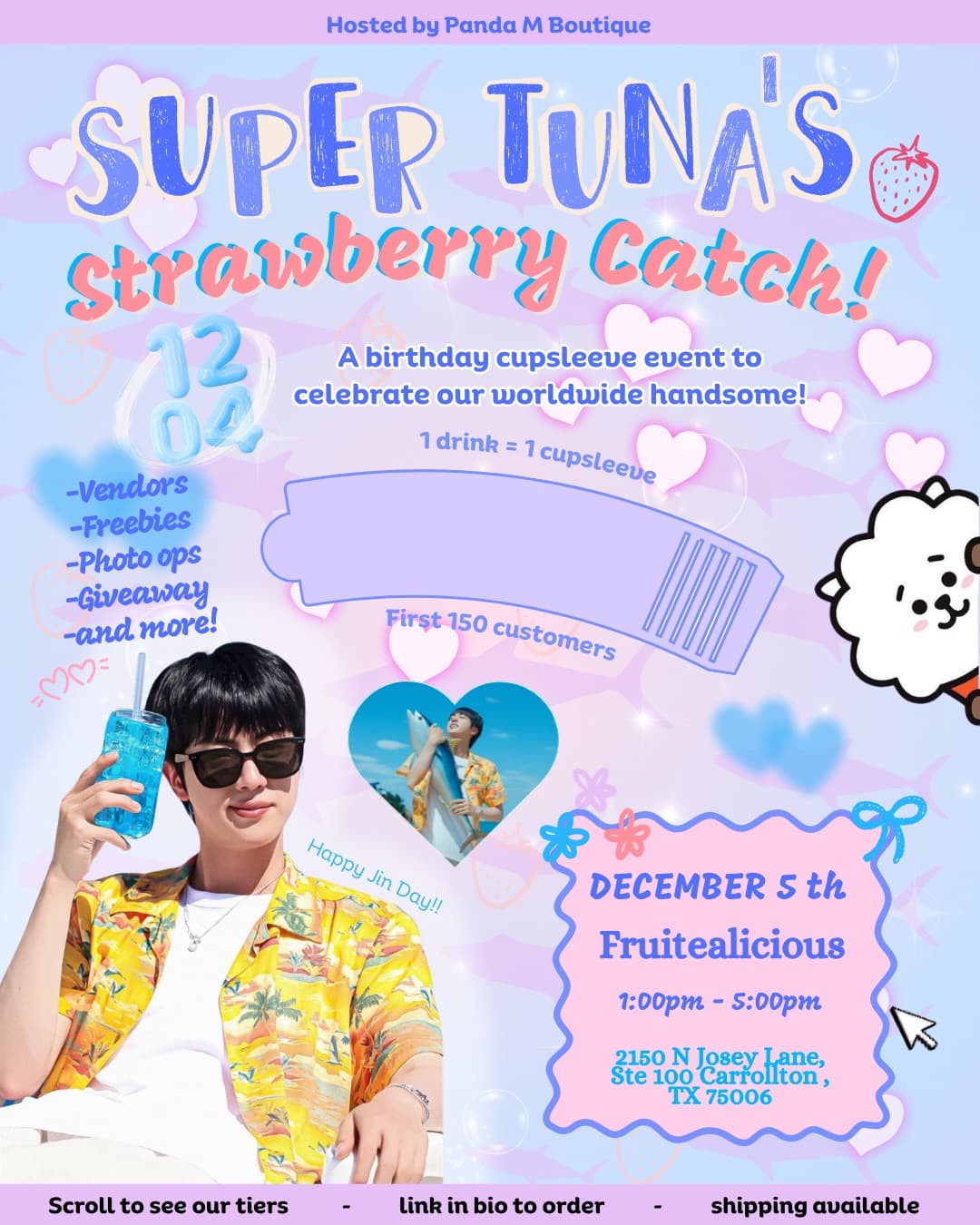 SUPER TUNA’S STRAWBERRY CATCH!