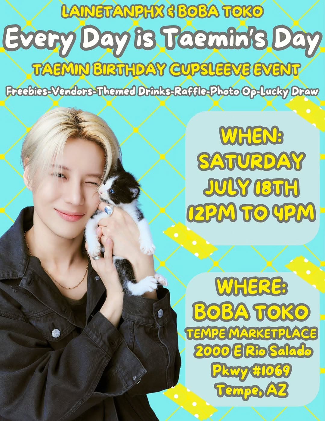 Taemin's Birthday Celebration