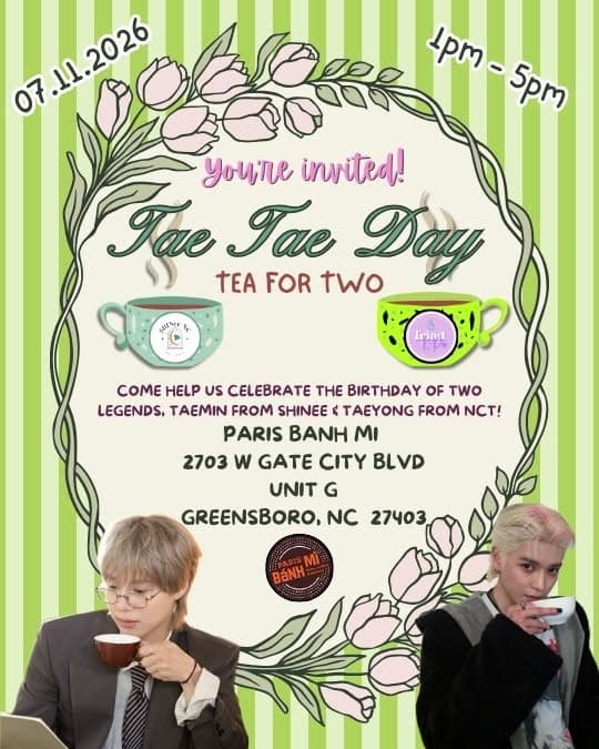 TAETAE DAY ~Tea for two~